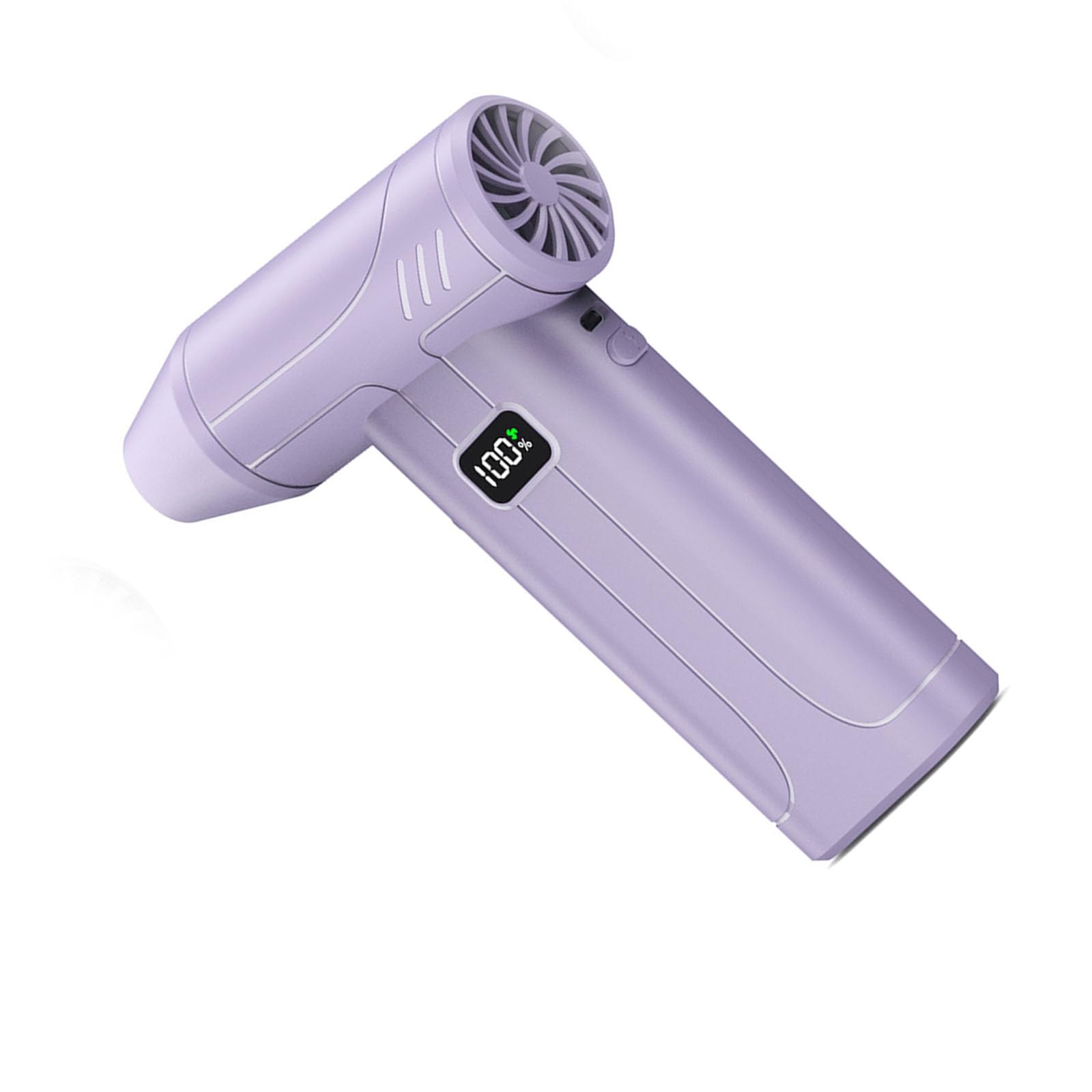 Maxtonser High Speed Rechargeable Handheld Fan 100000RPM Featuring 5 Adjustable Speeds Turbos Mode And Long Terms 5000mAh Battery