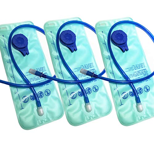 Tangger 3 PCS Bolsa de Agua Hidratacion 2L Hydration Bladder de para Mochilas Portátil