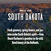 South Dakota Gifts, South Dakota Decor for Home - 'There's No Place Like South Dakota Candle, w/Greenery, Flowers & Jasmine I South Dakota Souvenirs State Gifts I 9oz Jar, 50Hr Burn, USA Made #2