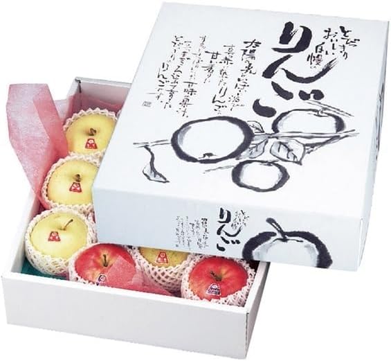 【ケース販売】りんご箱 Ｌ－２１１５ 自慢のりんご ５ｋｇ（1ケース/30セット入）4525241214130