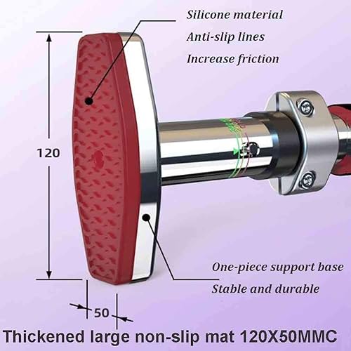 Miniatura 4 de Pull-Up Bars Portable Horizontal Bar, Door Corridor Wall Hanging Pull-up Ring Suspension Bar, Home Fitness Equipment, 75-180cm, Safe Load 250kg (95)