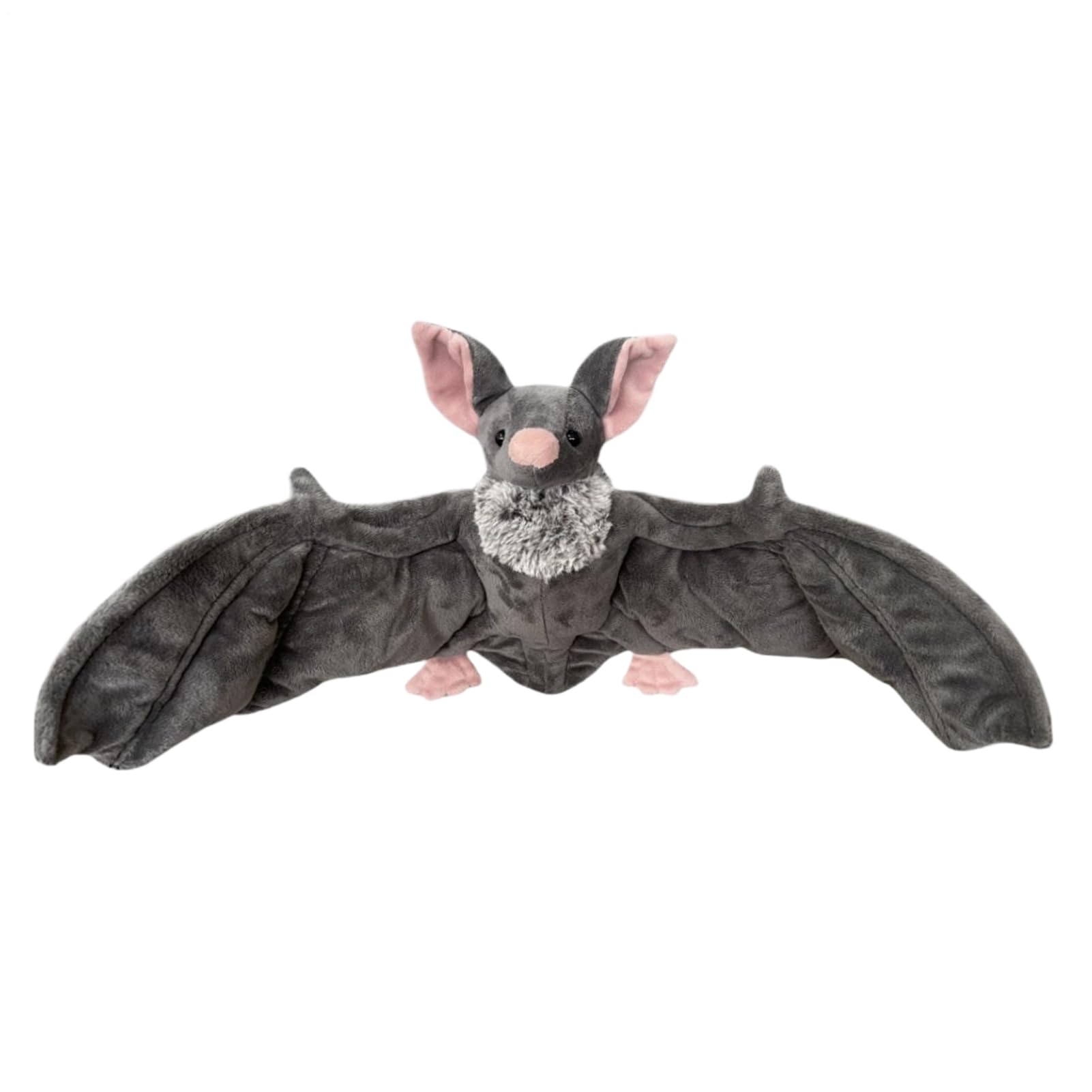 Gothic Bat Plush Toy - Large 40cm (1 Piece) Creepy Stuffed Animal | Dark Aesthetic Soft Cuddle Mate, Halloween Horror Decoration, Birthday Gift Idea for Kids and Adults Who Love Goth
