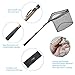 YVLEEN Folding Fishing Net - Foldable Fish Landing Net Robust Aluminum Telescopic Pole Handle and Nylon Mesh 16inch Hoop Size