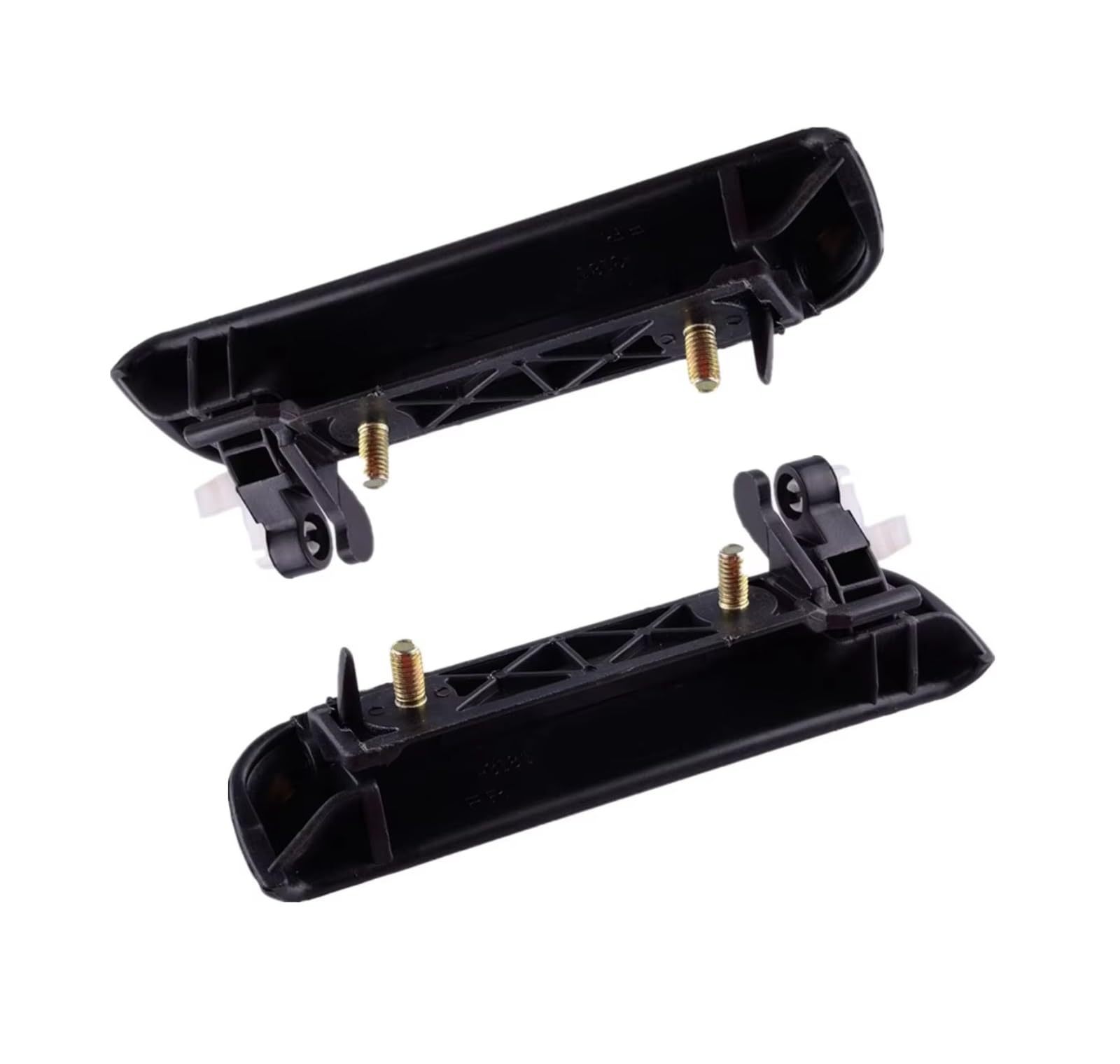 IUKMR for Toyota for Tercel 1995-1999 for Starlet P90 1996-1999 Exterior Door Handle Front Rear Left Right Black Car Outer Door Handle(Front LH and RH)