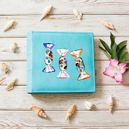 CLISPEED 6 Peças de Vidro Doces Enfeite de Doces Estilo Murano Vintage Decoração de Mesa Presente pa