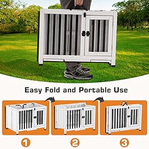 MCombo-Wooden-Dog-Crate-Furniture-Dog-Kennel-Pet-House-End-Table-Solid-Wood-Portable-Foldable-Indoor-Cage-for-Dogs-No-Assembly-Needed-Small-White-and-Brown - Cucciolini Doodles   MCombo-Wooden-Dog-Crate-Furniture-Dog-Kennel-Pet-House-End-Table-Solid-Wood-Portable-Foldable-Indoor-Cage-for-Dogs-No-Assembly-Needed-Small-White-and-Brown