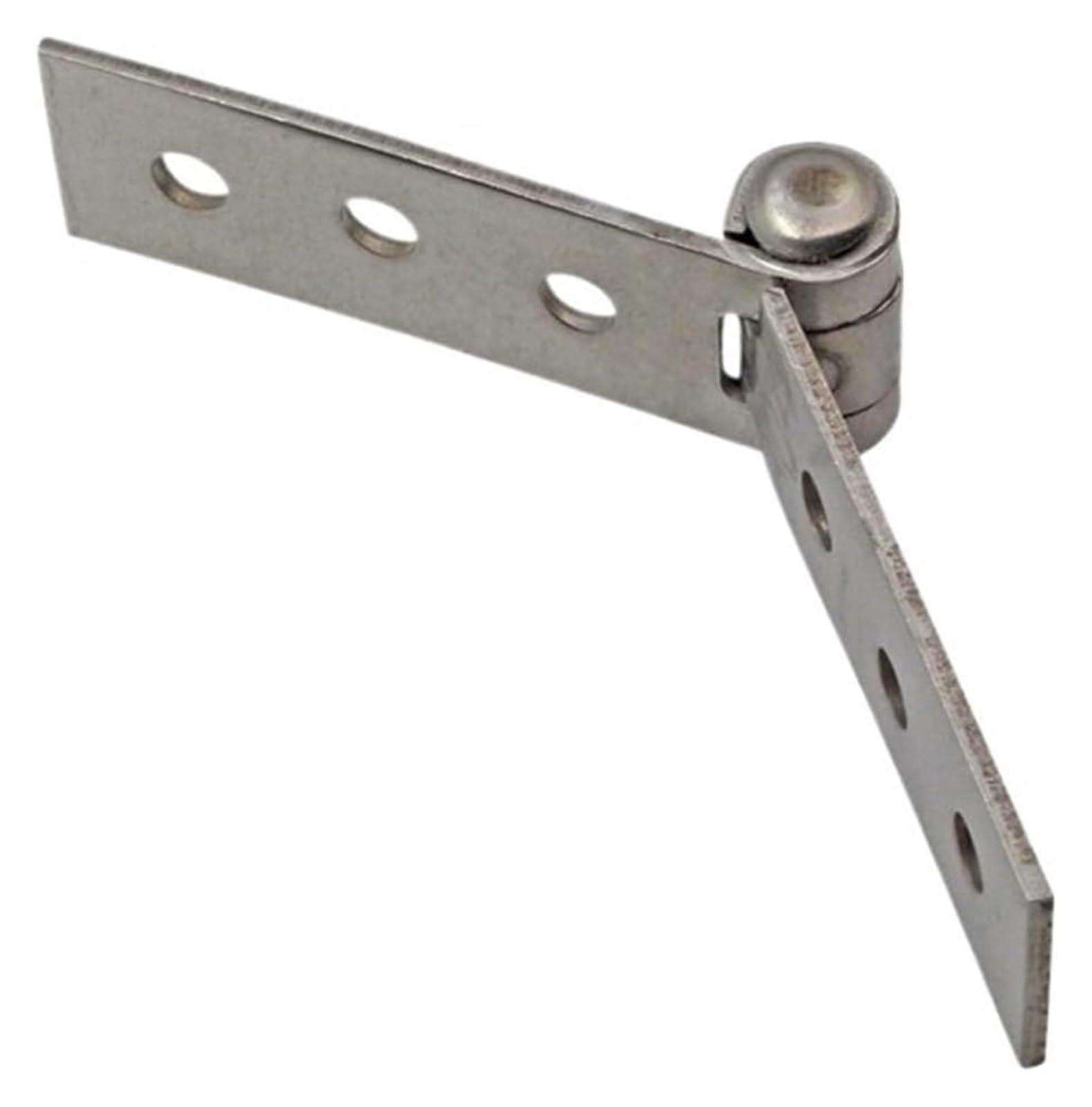 Stainless Steel Door and Window Hinges,2PC Thicken Stainless Steel Folded Hinge Frameless Glass Doors and Windows Silent Hinges Furniture Hardware Accessories(A2)