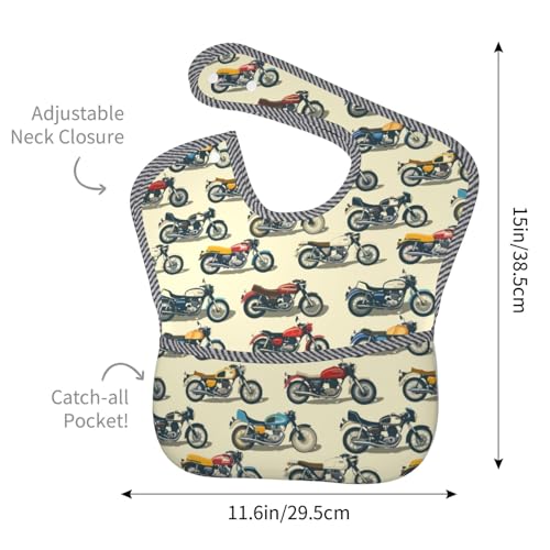 Kawaii Frog Seamless Cute Baby Bibs Set Of 2 Packs For 6-24 Months Waterproof Washable Fabric For Boys Girls3