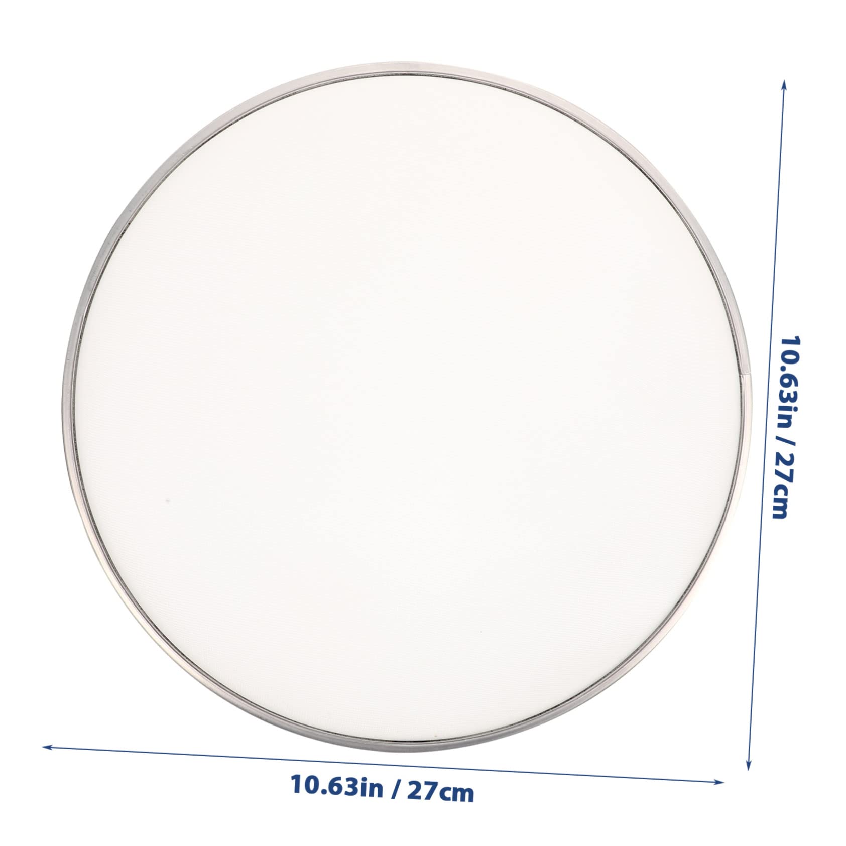 BESTonZON Drum Head Accessories 10 Inch Drum Set Replacement Snare Cover Mesh Snare Drum Head Easy to Cle