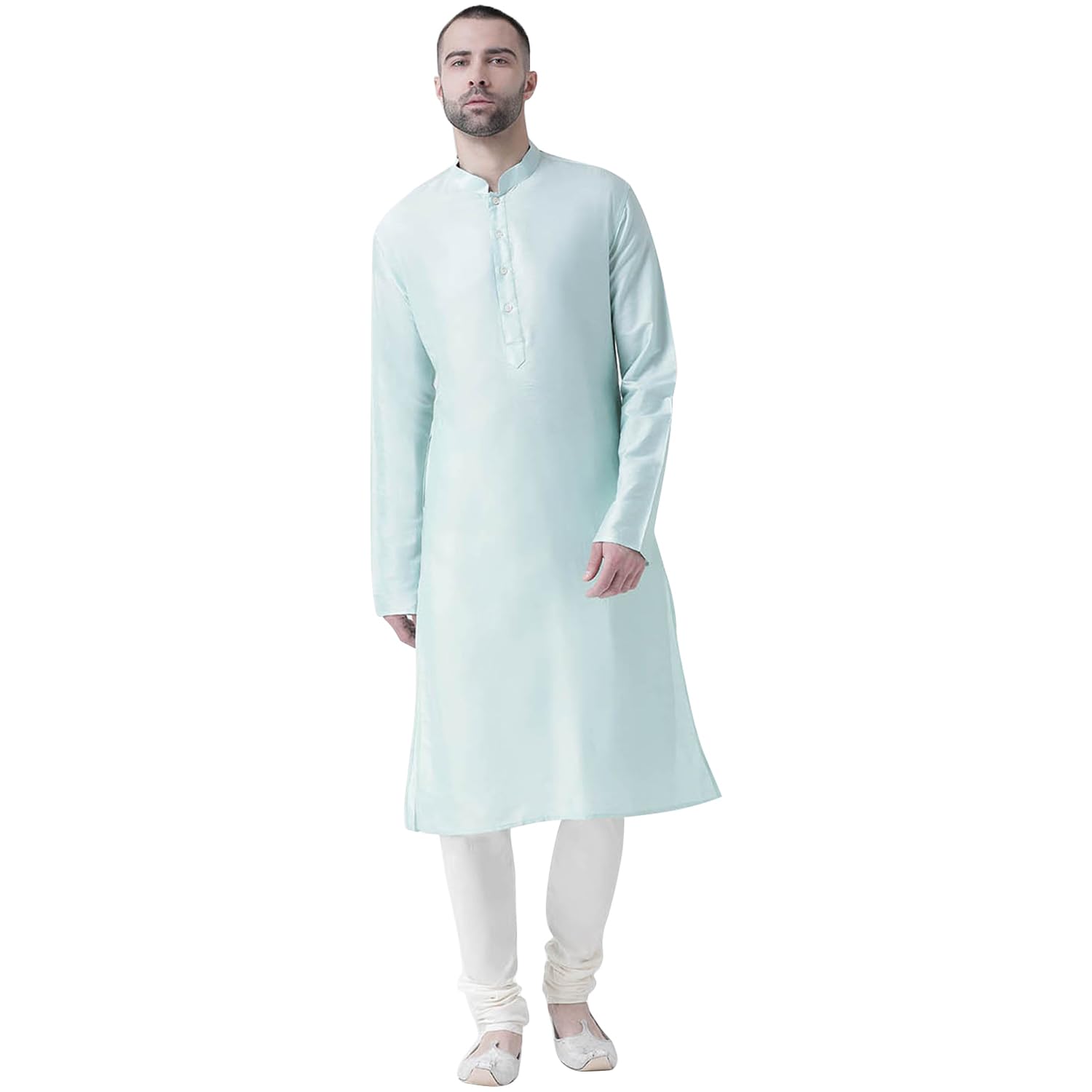 kisah Men's Maroon Solid Kurta Ethnic Indian-picture-10