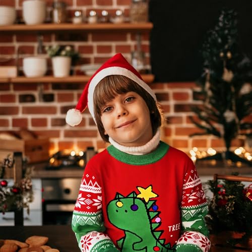 Toddler Boys Ugly Christmas Sweater Funny Xmas Outfits Kids Santa Claus Knit Pullover Holiday Sweatshirt Tops 2-7 Years 2 Toddler Boys Ugly Christmas Sweater Funny Xmas Outfits Kids Santa Claus Knit Pullover Holiday Sweatshirt Tops 2-7 Years - Image 3