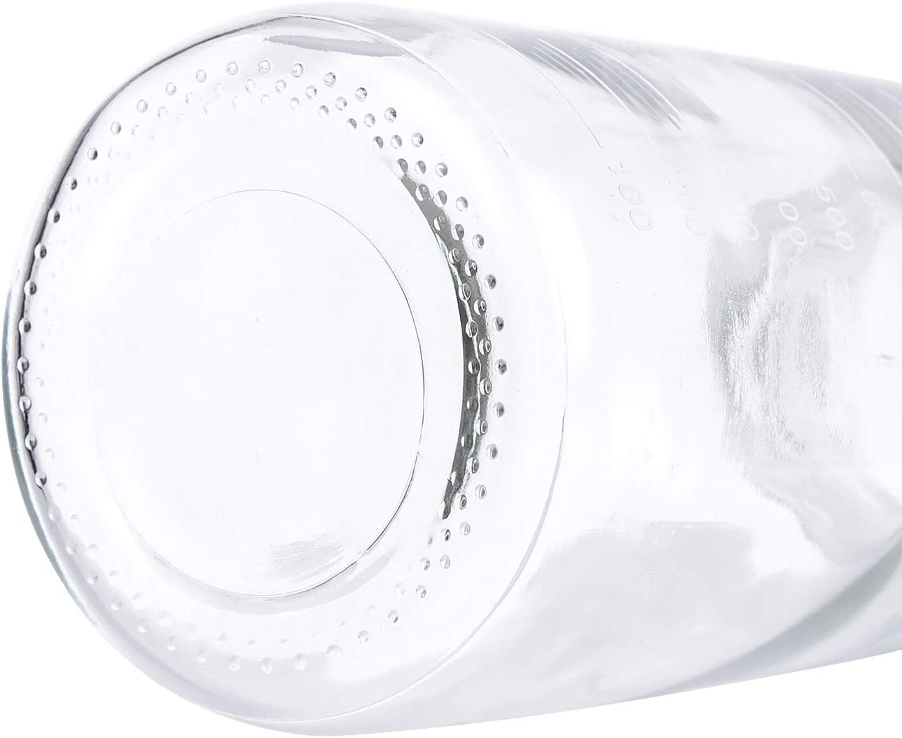 Lab Media Storage - Botellas de boca ancha graduadas GL80, tapa de rosca a prueba de fugas, multiusos para científicos, paquete de 3 (naranja, 1000 ml)