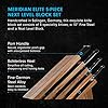 Messermeister-Meridian-Elite-5-Piece-Next-Level-Block-Set-Includes-Chefs-Utility-Paring-Knife-Fine-Steel-Knife-Block Messermeister Meridian Elite 5-Piece Next Level Block Set - Includes Chef’s, Utility, Paring Knife, Fine Steel + Knife Block