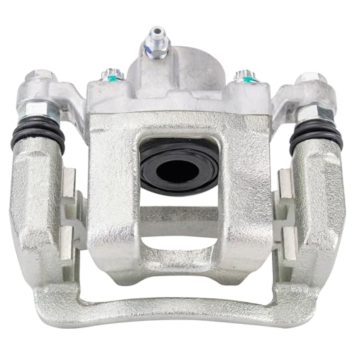 Image of TRQ Rear Brake Pad and Rotor Set Ceramic Calipers Compatible with 2014 Kia Optima
