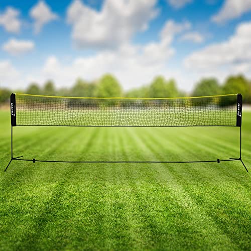 Hauki Rete da Badminton Pallavolo Tennis Nera 5 m