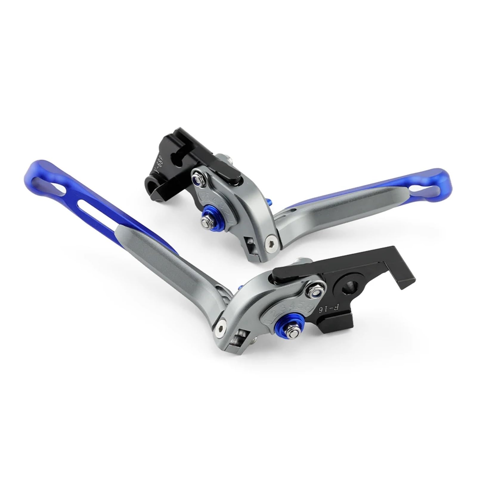 Tingyus Titanium Blue Motorbike Brake Lever For Xl750 For Transalp 750 For Cb750 2023-2025 Folding Adjustable Handle Levers Foldable Extendable Brake Clutch Lever(Titanium Blue)