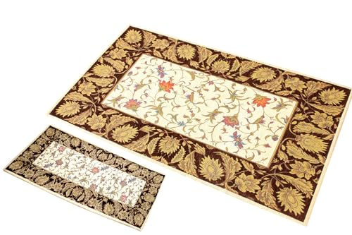 �􂦂�S�u�����D�V�F�j�[���}�b�g �V�����g�� 2���g 90×140cm&30×75cm �u���E��