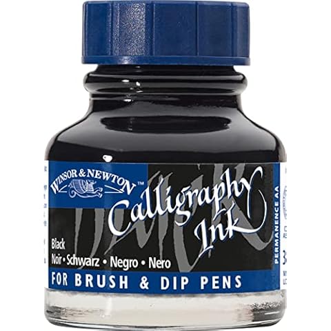 Winsor & Newton Black Calligraphy Ink 30 ml Cover