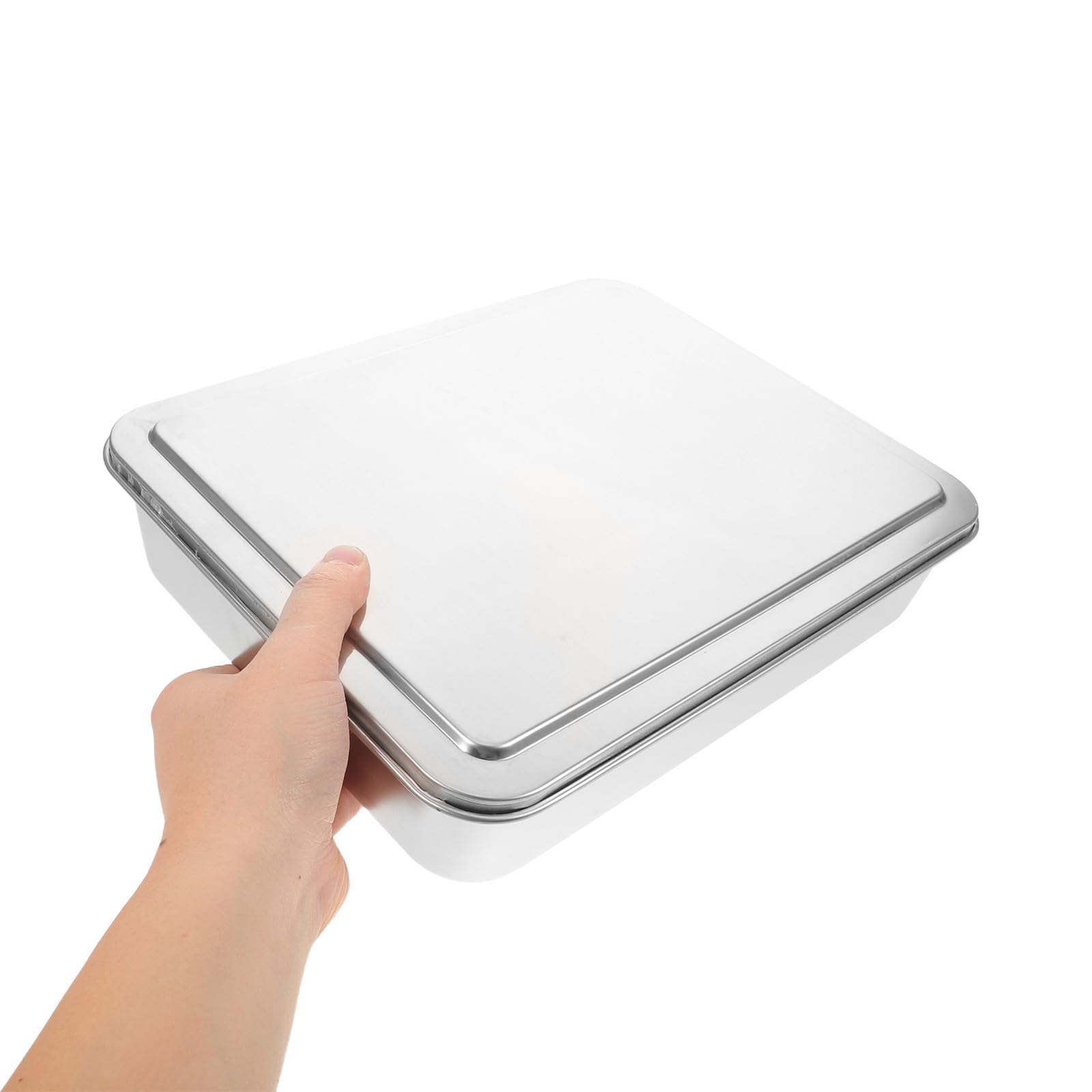 OUNONA Especiero de Acero Inoxidable con Tapa, 4 Compartimentos para Cocina