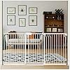 Fairy Baby Extra Wide Baby Gates 67 715 Inch Auto Close Child Safety Gates for Stairway Banister Doorways HallwayIndoor Safety Child Gates for Kids or Pets