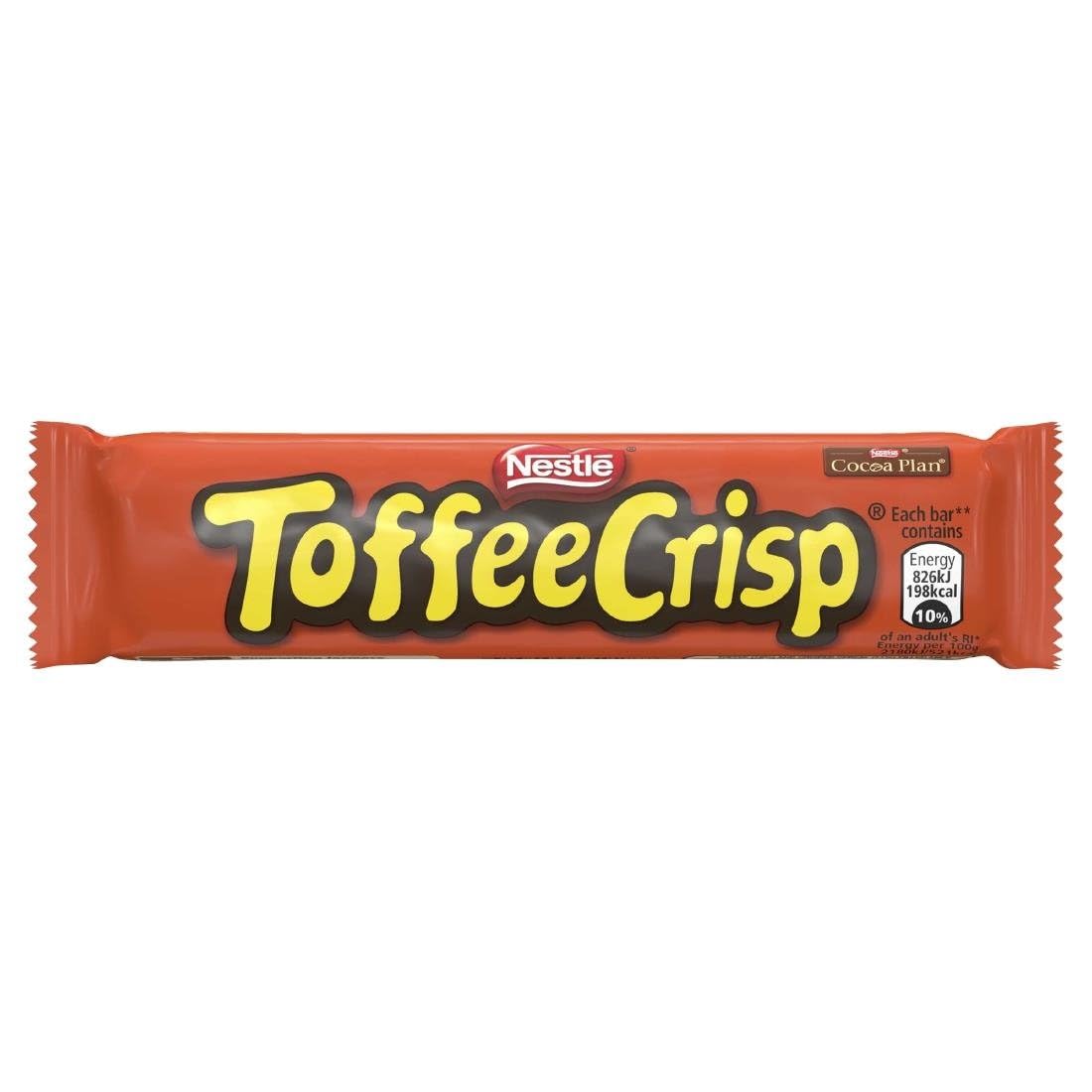 Nestle Toffee Crisp Chocolate Bars 38G (24 Pack)