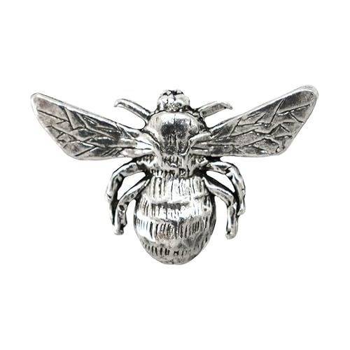Bumble Bee Pin, Bee Pin, Honeybee, Pins, Lapel, Brooch, Insects, Hat, Backpack, Bugs, Bees, Pewter, Over 50 Insect Designs, Handmade in the USA. A073