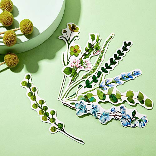 60 Pieces Colorful Flower Bookmarks Floral Bookmark Card Sets Paper Bookmark For Friends And Family Kids Children Boys Girls Book Page Markers, 30 Designs #TOP5