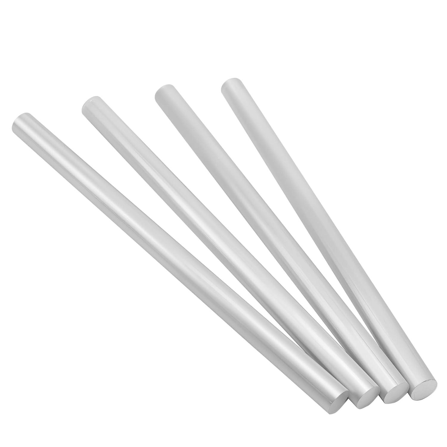 4 Pcs Aluminum Round Rod, 1 Inch Diameter, 17 inch Long, 6061 Aluminum Round Bar Stock for Industrial, DIY Craft
