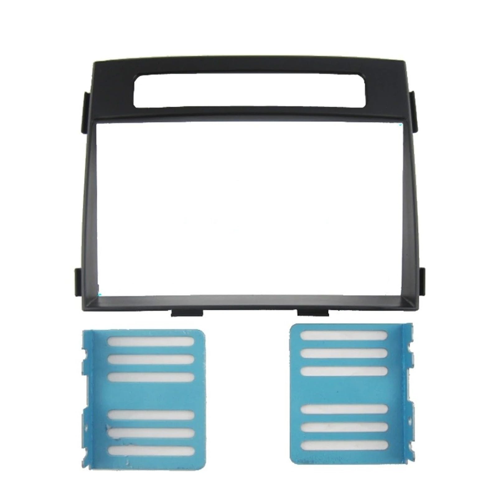 Mascherina Autoradio Cornice Stereo per KIA per Soul 2011 2012 2013 2DIN Car Stereo Radio Dvd Fascia Fasce Dash Pannello Piastra Rivestimento Kit Telaio Copertura