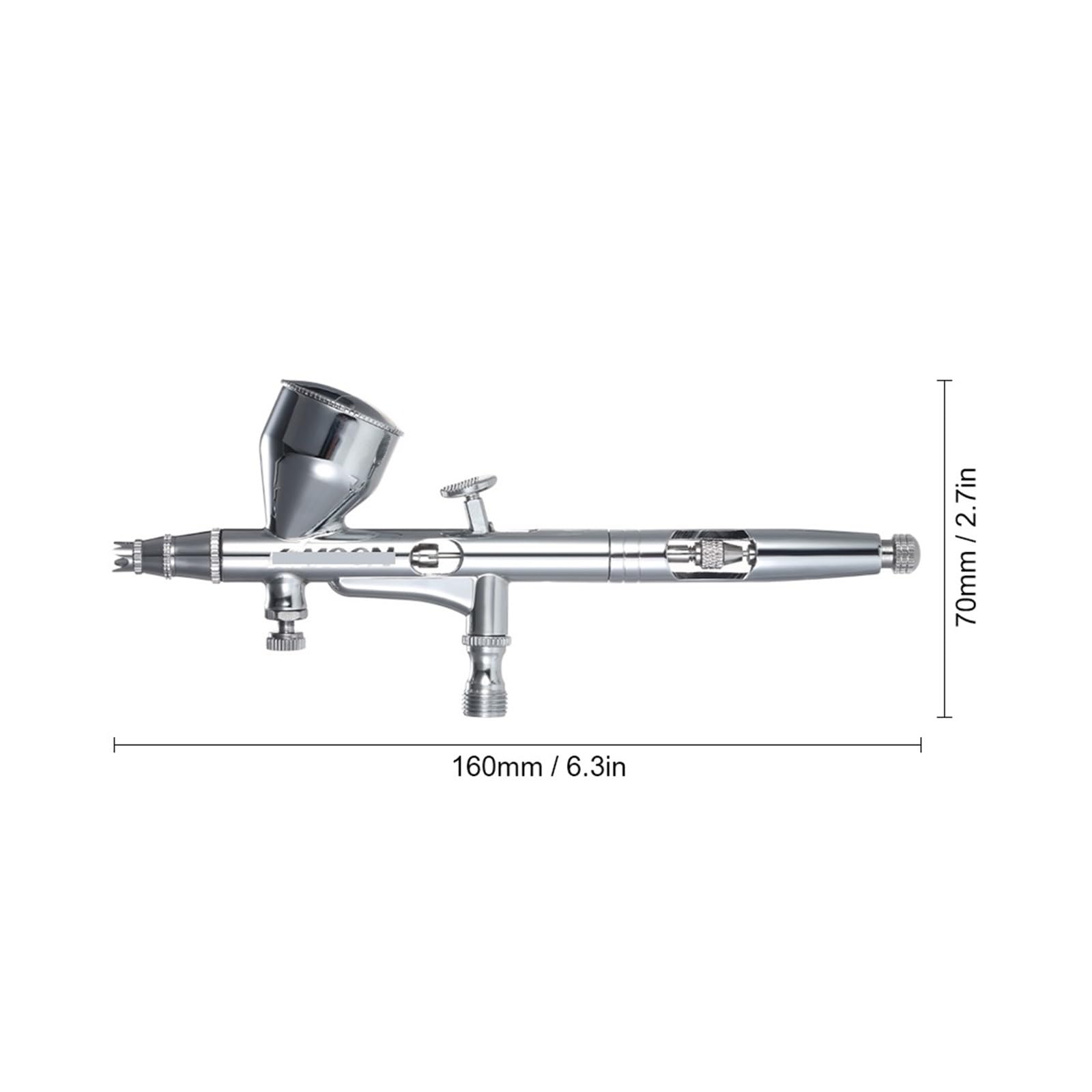Pistolet natryskowy, Profesjonalny zestaw aerografu Pistolet natryskowy Pistolet do malowania 9 cm3 Pędzel natryskowy do elektronarzędzi artystycznych do malowania ciała