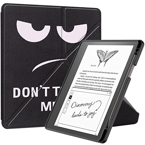 Custodia per Amazon Kindle Scribe 10.2 2022 bella custodia silicone PU Flip Folio pieghevole Transformer Stand Ultra Slim Light Cover protettiva con funzione Auto KN-1