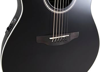 Amazon.com: Applause Acoustic guitar, Right, AB28-5S Black