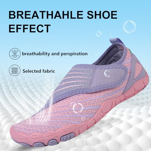 Image of Voyabarefoot Shoes for Women Men 2026 Upgrade Wide Toe Box Barefoot Hiking Sandals,Non-Slip Adjustable Water Shoes for Beach Walking Travel, Comfortable Slip On Walking Shoes