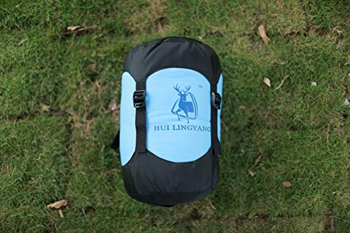 Night Cat Mummy Sleeping Bag for Camping Backpacking Hiking Envelope with Compression Sack Advanced Cotton Super Warm and Lightweight - Thumbnail 5