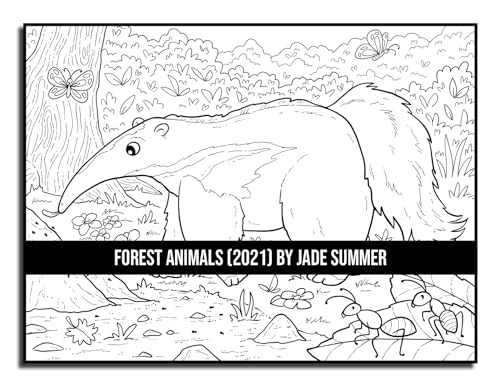 Forest Animals: An Adult Coloring Book with 50 Adorable Images of Woodland Creatures, Beautiful Flowers, Nature Scenes, and More! - Image 42