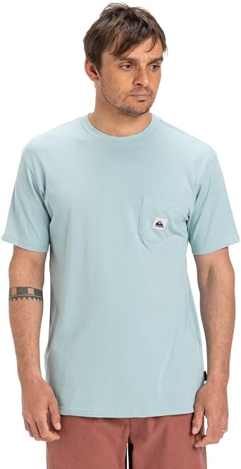 Quiksilver Salt Water Pocket Ss Tee Ti rt Erkekler