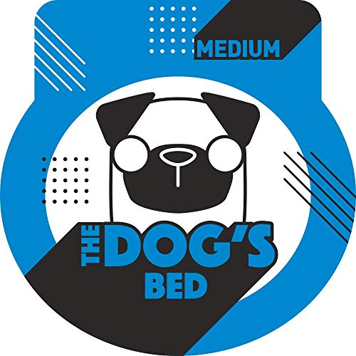 The Dog's Bed Orthopädisches Eck-Hundebett aus Memory-Schaum, lindert Arthritis und Hüftdysplasie, Wasserdicht, Waschbarer Plüschbezug, Tierärztlich Geprüft