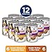 Hill's Science Diet Sensitive Stomach & Skin, Adult 1-6, Stomach & Skin Sensitivity Support, Wet Dog Food, Variety Pack: Chicken, Turkey Stew, 12.5 oz Can, Case of 12