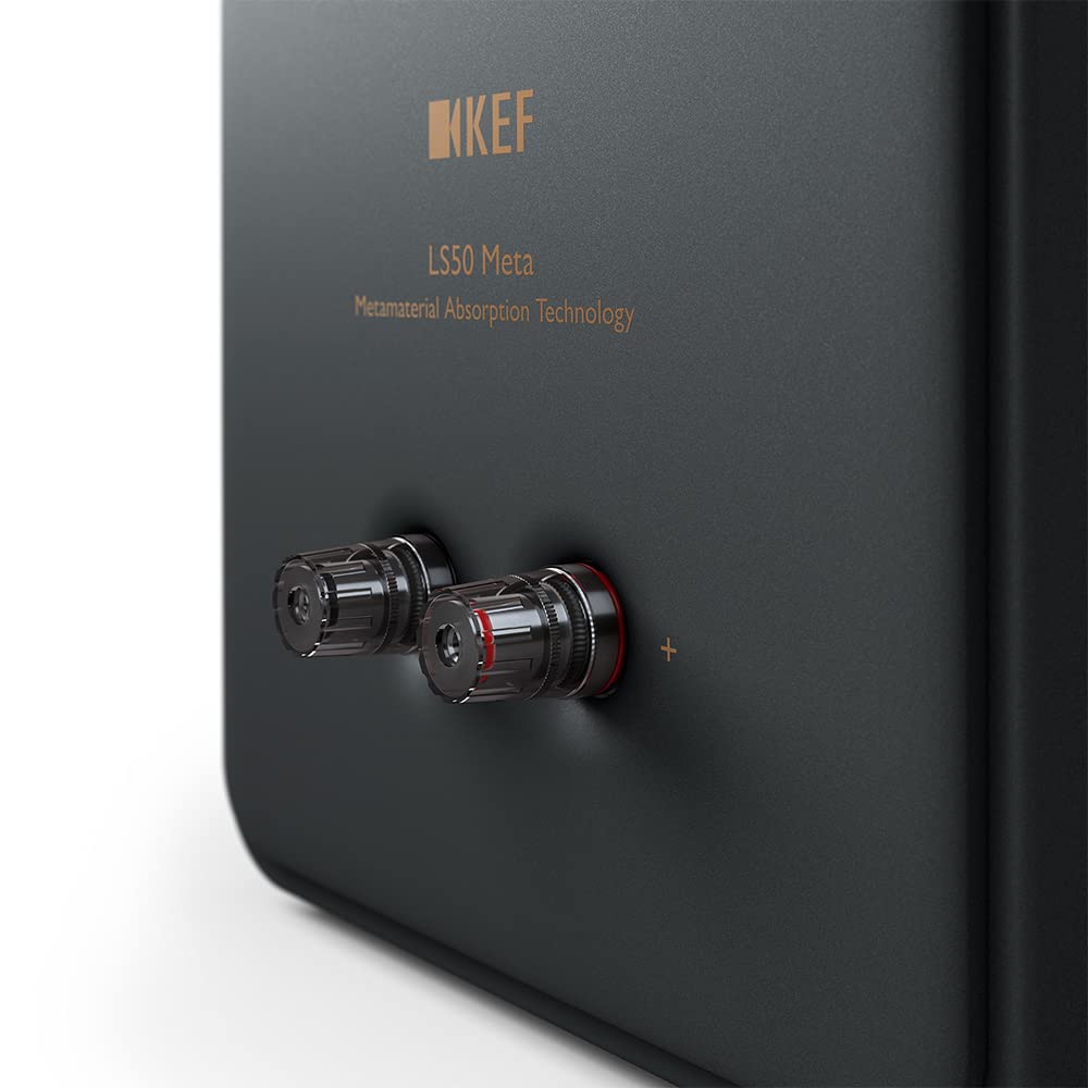 KEF Enceinte bibliothèque LS50 Meta Carbon Noir, | HiFi | Home Cinema | 40 à 100 Watts