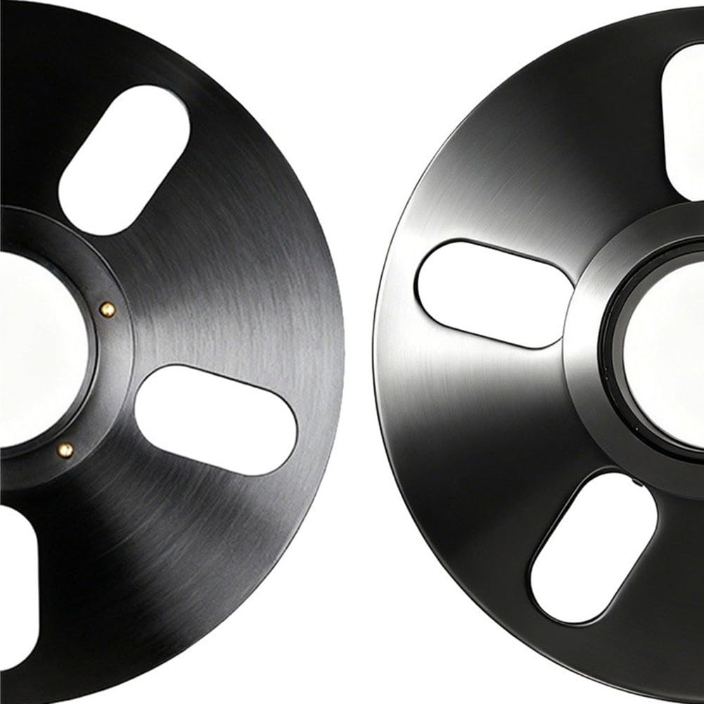 Bobina de filamento reutilizable, 1 paquete de aluminio vacío para carrete de impresora 3D, diseño desmontable resistente al calor para recambios PLA ABS, compatible con Bambu Lab