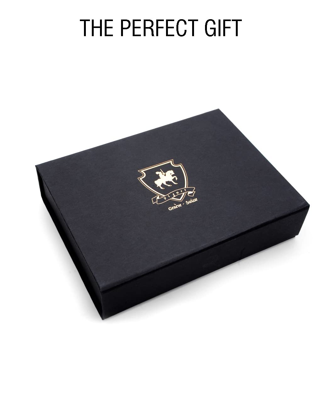 Piguet Genève – Luksusowe i ergonomiczne pióro wieczne oraz długopis żelowy – Seria Sigma – Stalówka M, złote wykończenia – W eleganckim pudełku z wkładem i konwerterem (Pióro Wieczne, I'Doré)