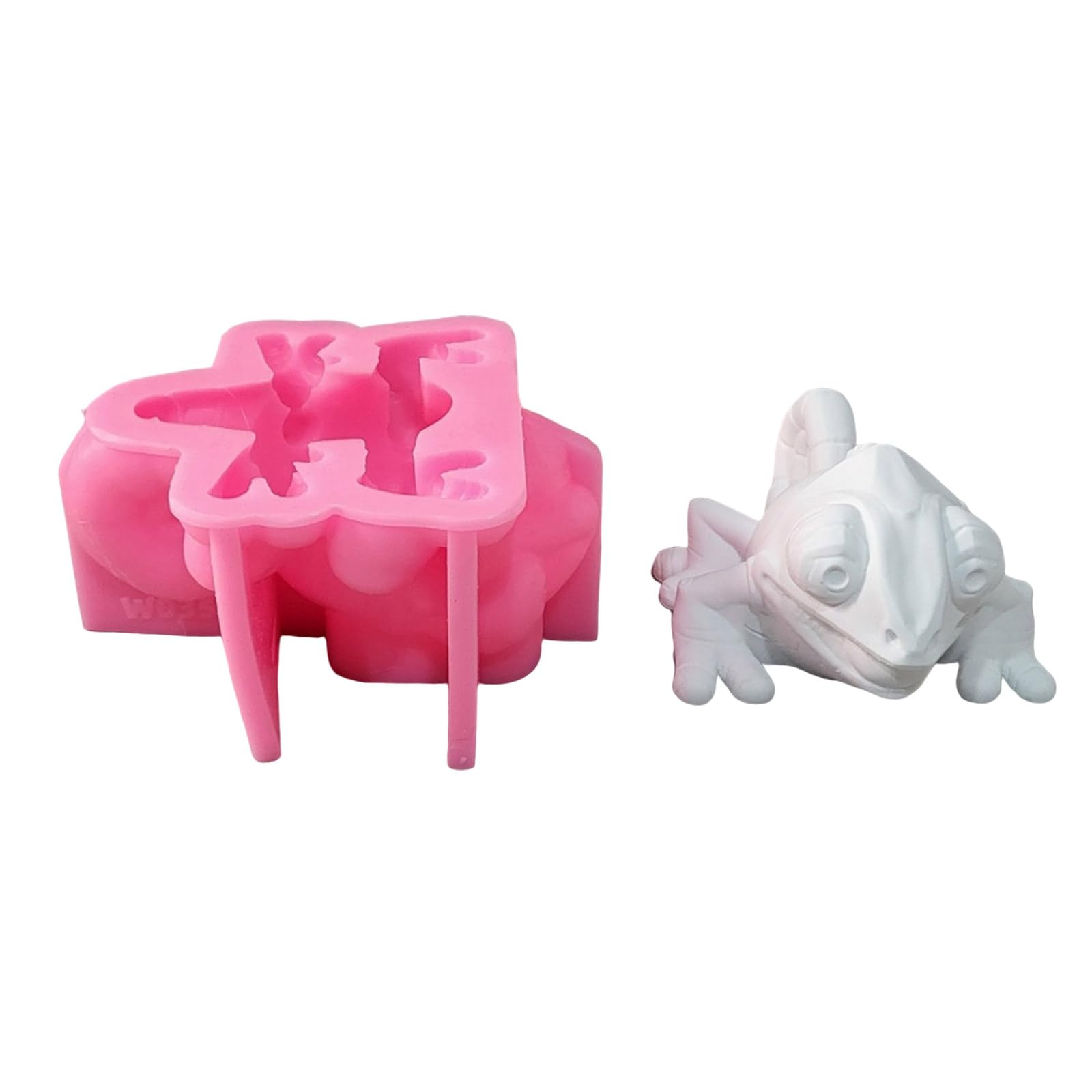 Moule en silicone Anole pour figurine en plâtre décorative
