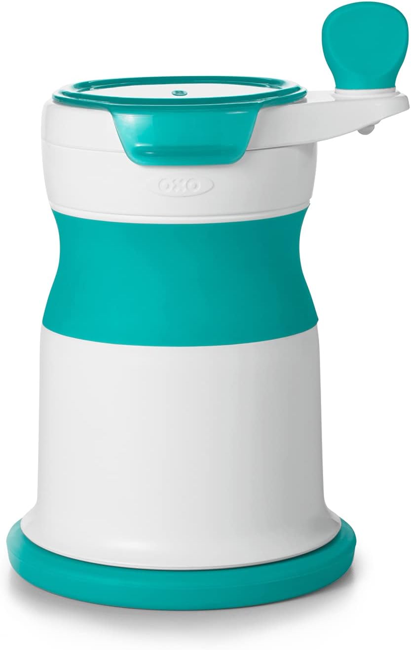 OXO Tot Mash Maker Baby Food Mill, Teal