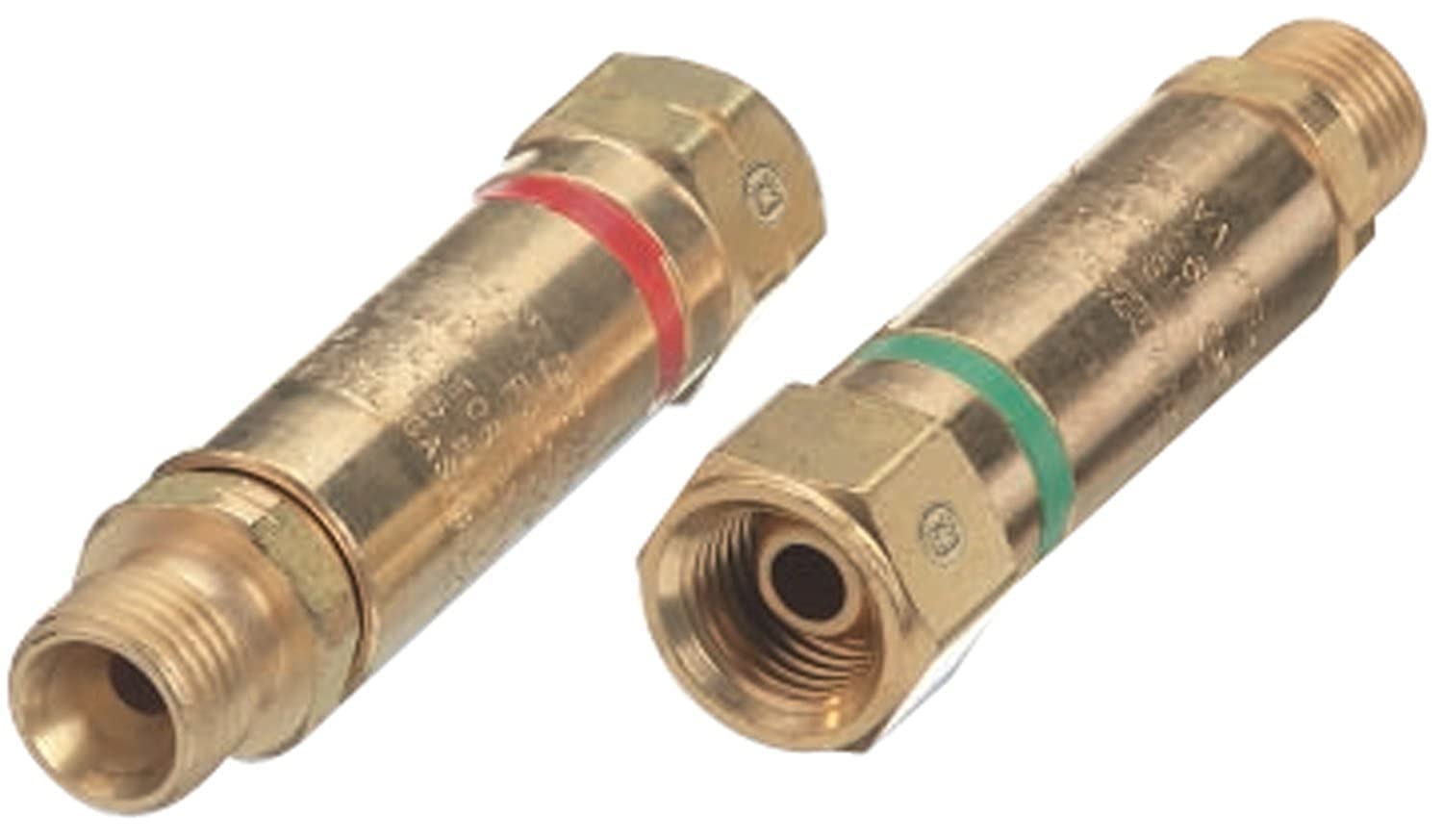 Western Enterprises FA-10 Flashback Arrestor Sets for Oxygen/Fuel Gas Torches - Safety Check Valves & Reverse Flow Protection