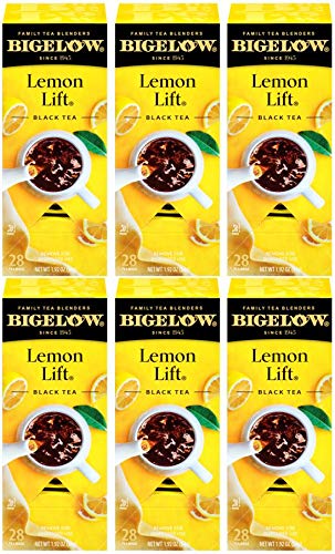 Bags 28-count Boxes (pack Of 6) Lemon Flavored Black Tea Naturally & Artificially Flavored