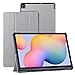 Price comparison product image Foluu Galaxy Tab S6 Lite 10.4 inch Tablet Case with S Pen Holder Slim Lightweight Trifold Stand Smart PU Case Cover Auto Sleep/Wake Magnetic for Samsung Galaxy Tab S6 Lite 10.4 inch 2020 (Gray)