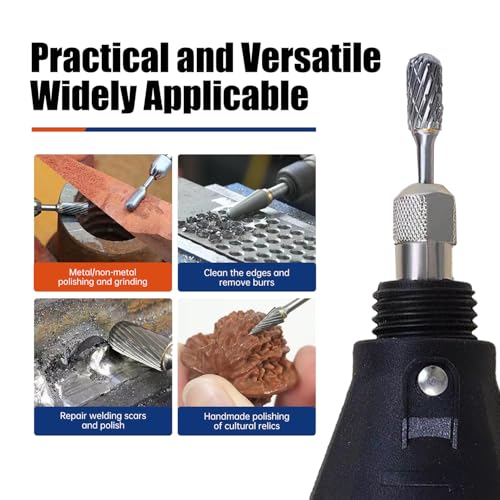 10Pcs Dremel-Compatible Carbide Bits