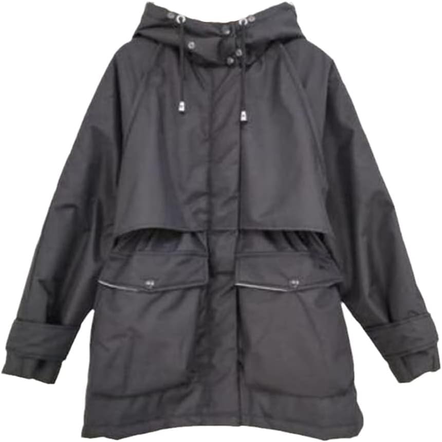 Winter Fur Hooded Down Coat, Women 90% White Duck Down Jacket, Thick Warm Parkas Outerwear