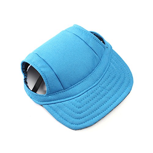 Tinksky boné de beisebol esportivo para cães com furo para orelhas para cães pequenos – Tamanho P (a