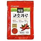 Taekyung Chili Powder For Kimchi (Flake, 1LB) - Korean Gochugaru. Red Pepper Spice Seasoning for Asian Food. MSG Free.